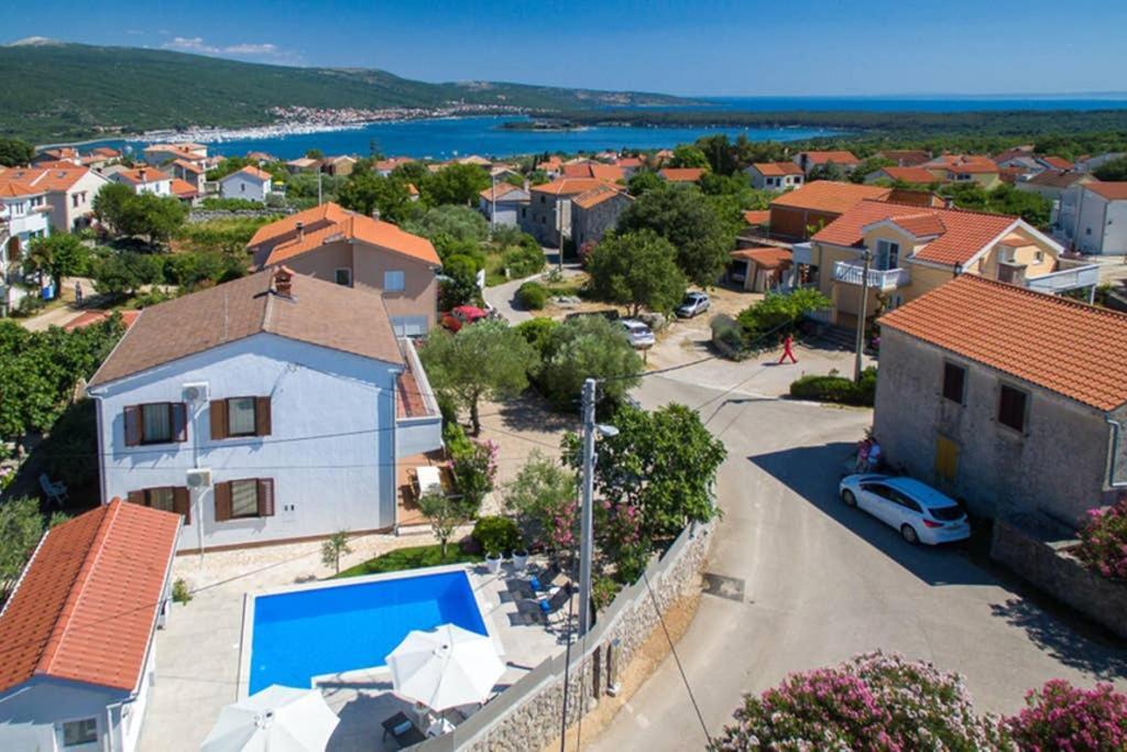 Adria-Holiday House With A Private Pool In Krk Kornić Exterior foto